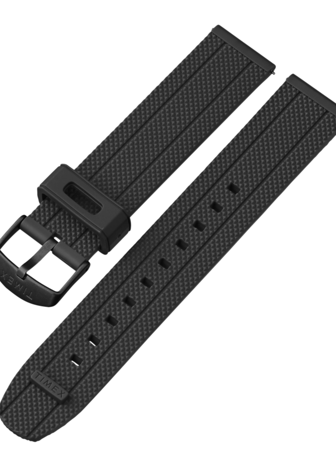 20mm Quick Release Silicone Strap with Timex Pay Free shipping