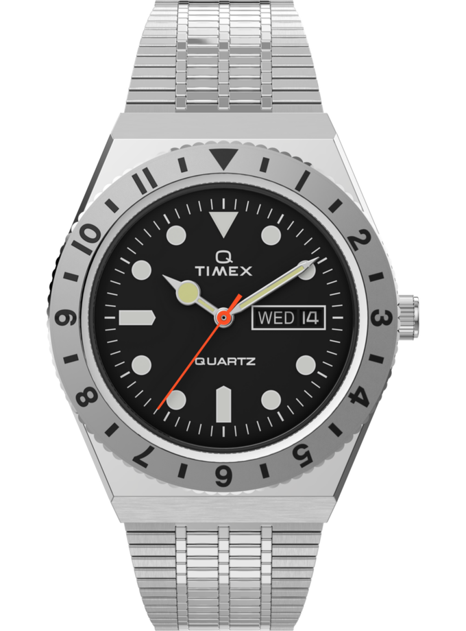 Q Timex Reissue 38mm Stainless Steel Bracelet Watch New Arrival