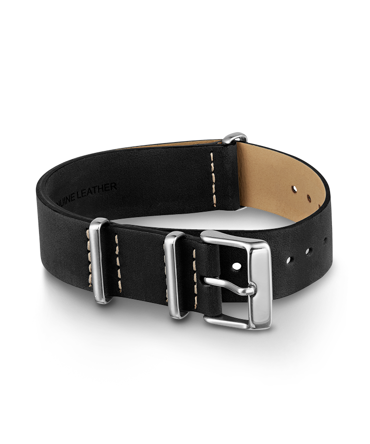 Timex 20mm Leather Slip-Thru Double Layer Strap On Sale