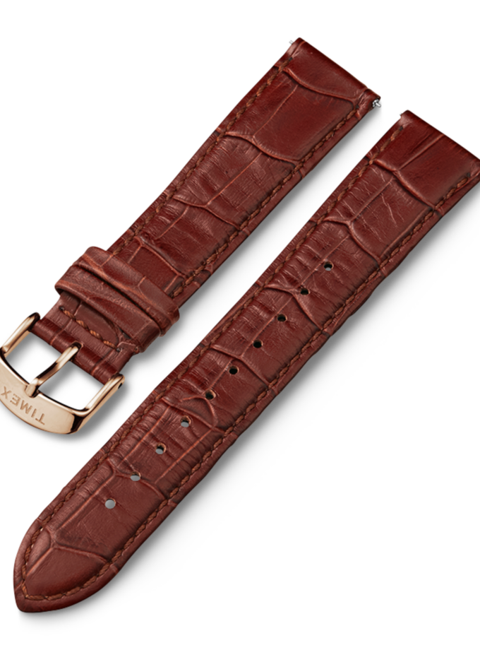 Timex 20mm Quick Release Leather Strap On Sale