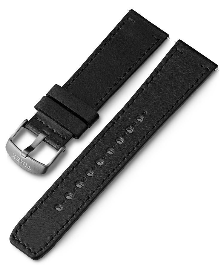 Timex 22mm Quick Release Leather Strap On Sale