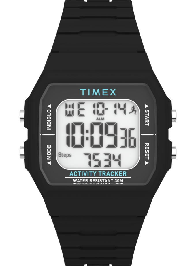 Timex 40mm Step & Activity Tracking Silicone Strap Watch New Arrival