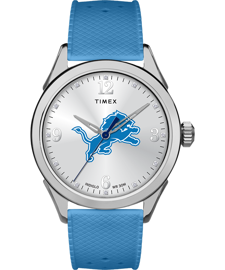 Timex Athena Light Blue Detroit Lions For Sale