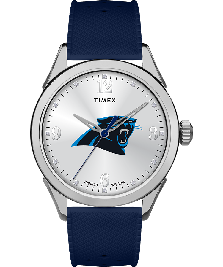 Timex Athena Navy Carolina Panthers For Sale