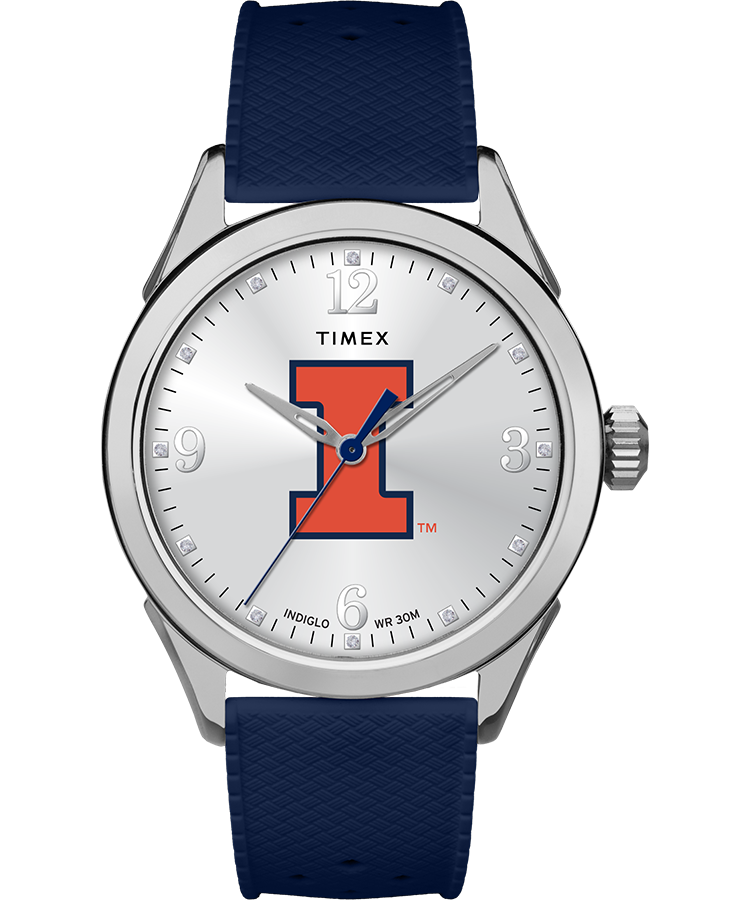 Timex Athena Navy Illinois Illini For Sale