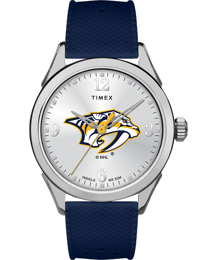 Timex Athena Navy Nashville Predators Free shipping