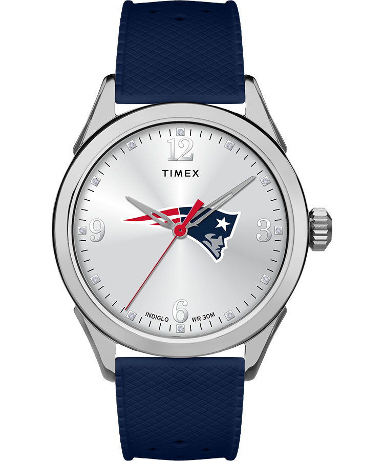 Timex Athena Navy New England Patriots Free shipping