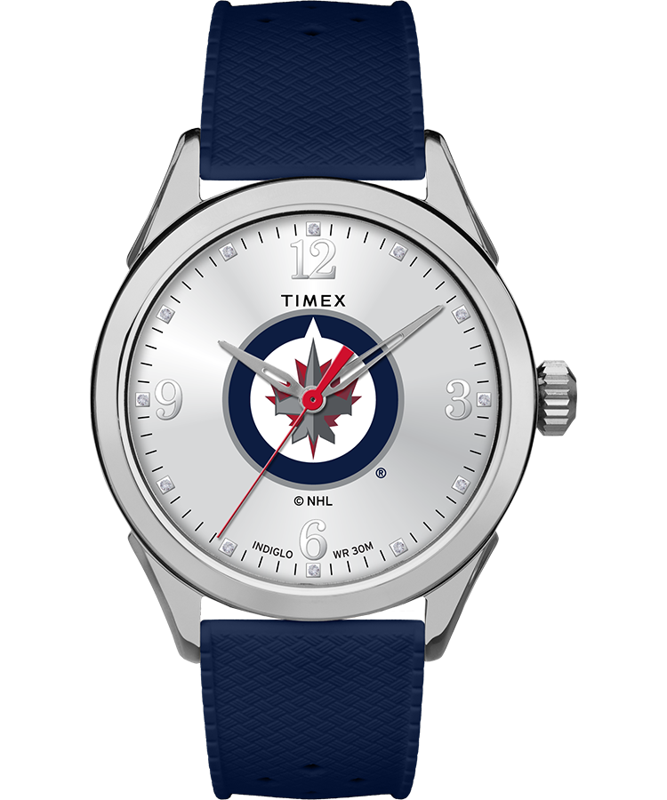 Timex Athena Navy Winnipeg Jets On Sale