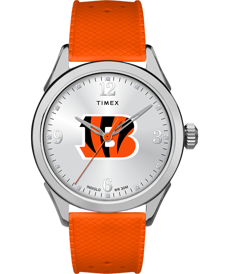 Timex Athena Orange Cincinnati Bengals Best Buy