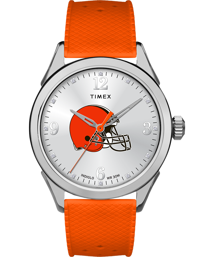 Timex Athena Orange Cleveland Browns Best Buy