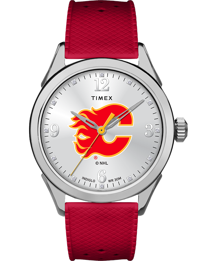 Timex Athena Red Calgary Flames For Sale