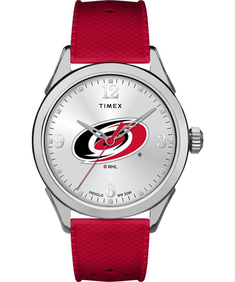 Timex Athena Red Carolina Hurricanes Free shipping