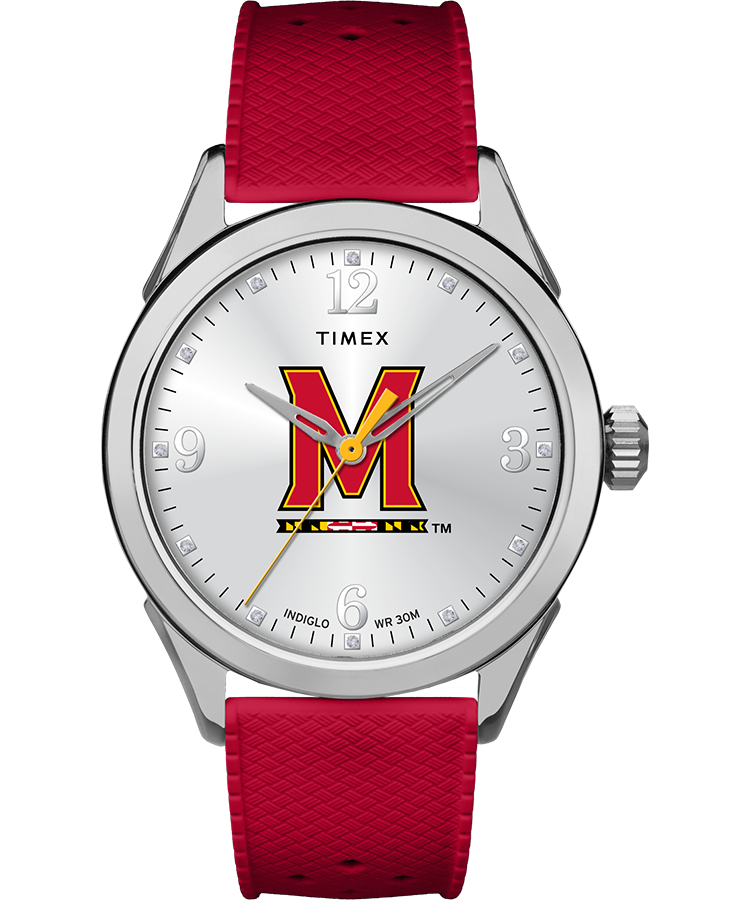 Timex Athena Red Maryland Terrapins Free shipping