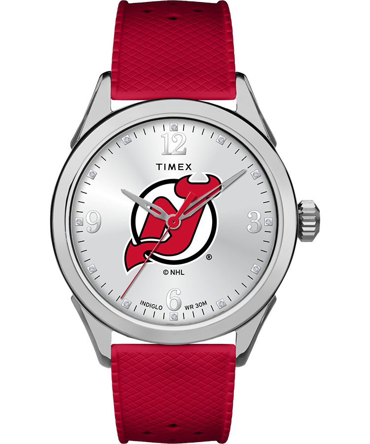 Timex Athena Red NJ Devils Free shipping