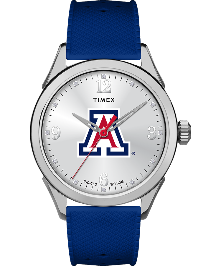 Timex Athena Royal Blue Arizona Wildcats Same Day Delivery