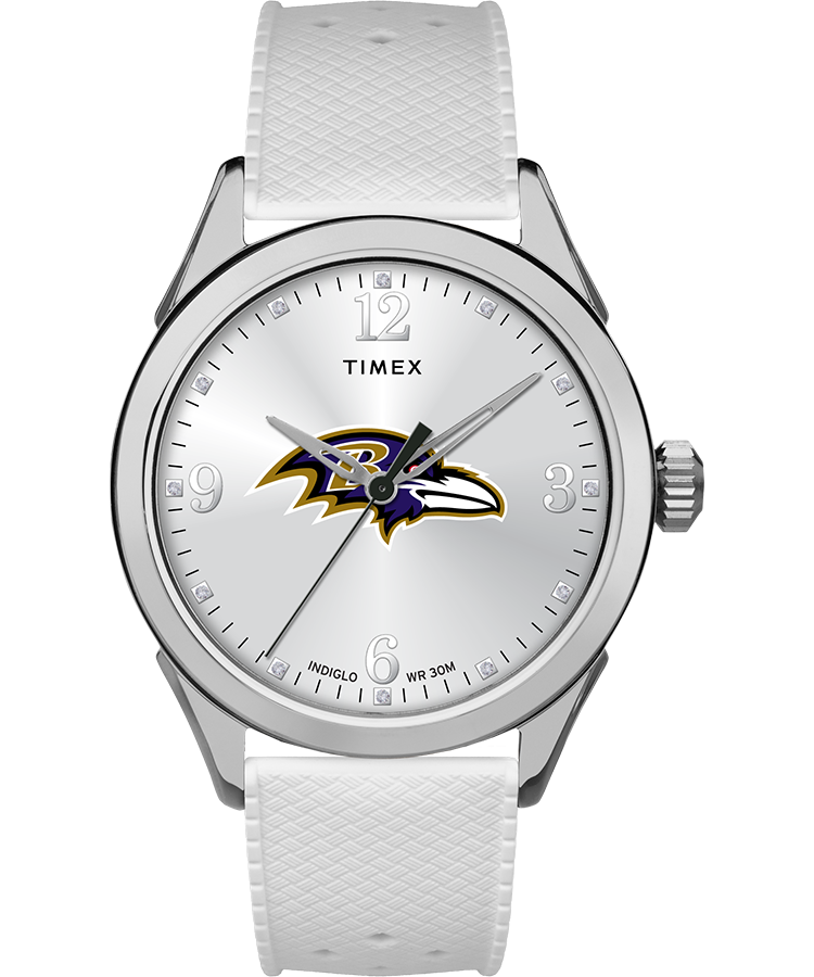 Timex Athena White Baltimore Ravens On Sale