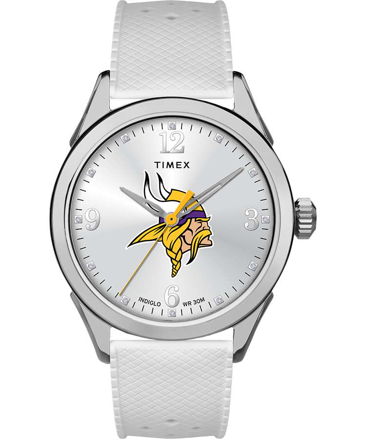 Timex Athena White Minnesota Vikings High Quality