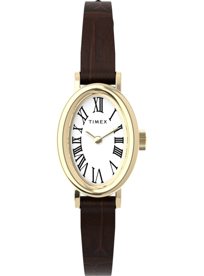 Timex Cavatina 19mm Leather Strap Watch Same Day Delivery