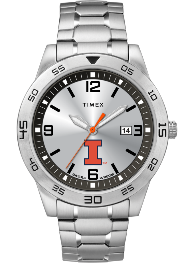 Timex Citation Illinois Illini Same Day Delivery