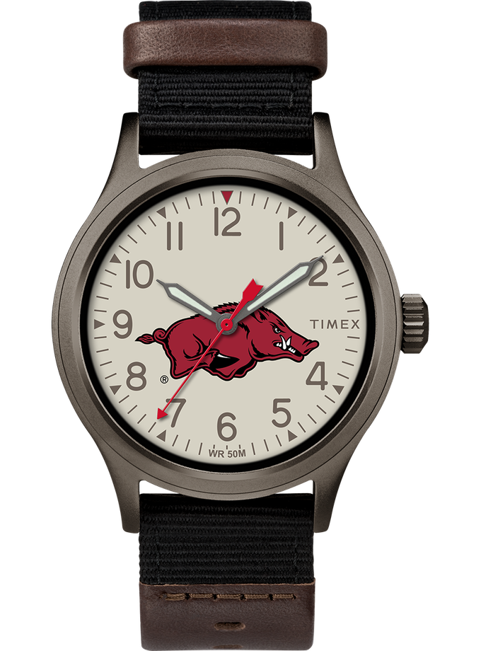 Timex Clutch Arkansas Razorbacks Same Day Delivery