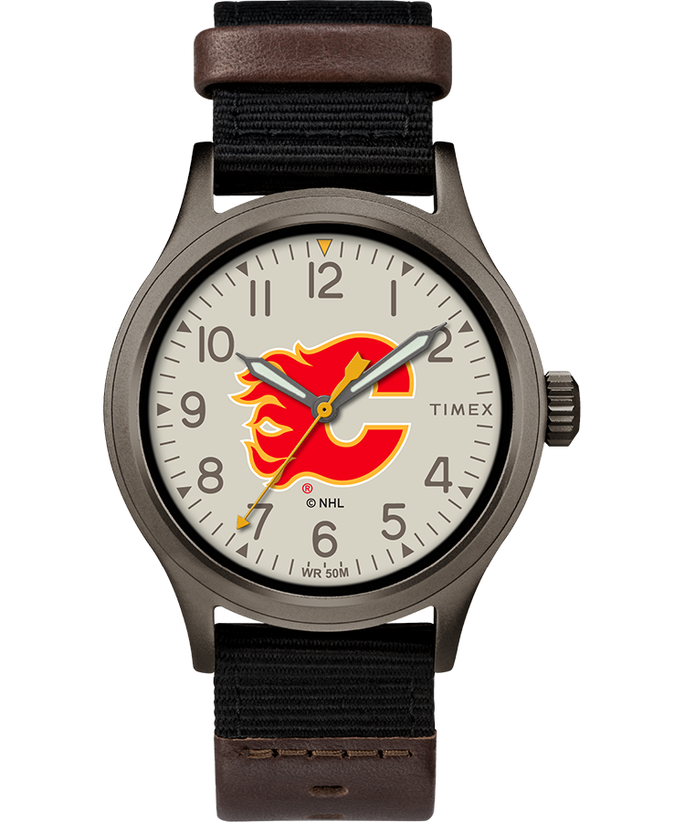 Timex Clutch Calgary Flames Same Day Delivery