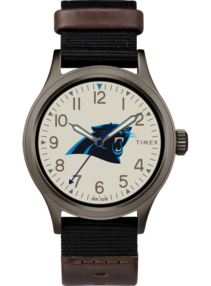 Timex Clutch Carolina Panthers Same Day Delivery