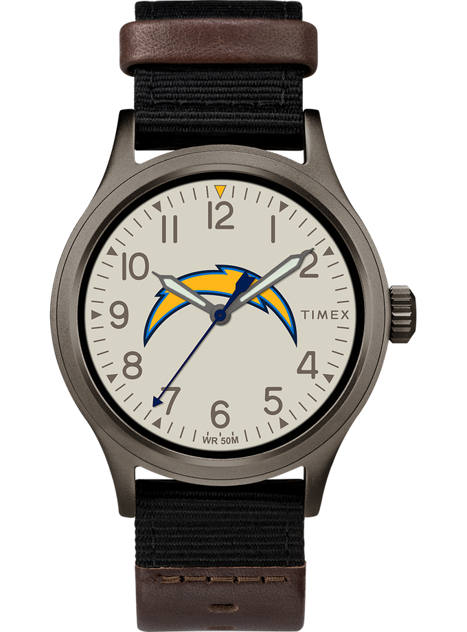 Timex Clutch Los Angeles Chargers Same Day Delivery