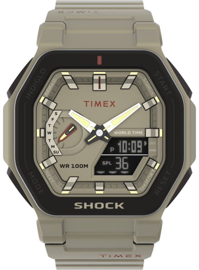 Timex Command Encounter 45mm Resin Strap Watch Same Day Delivery