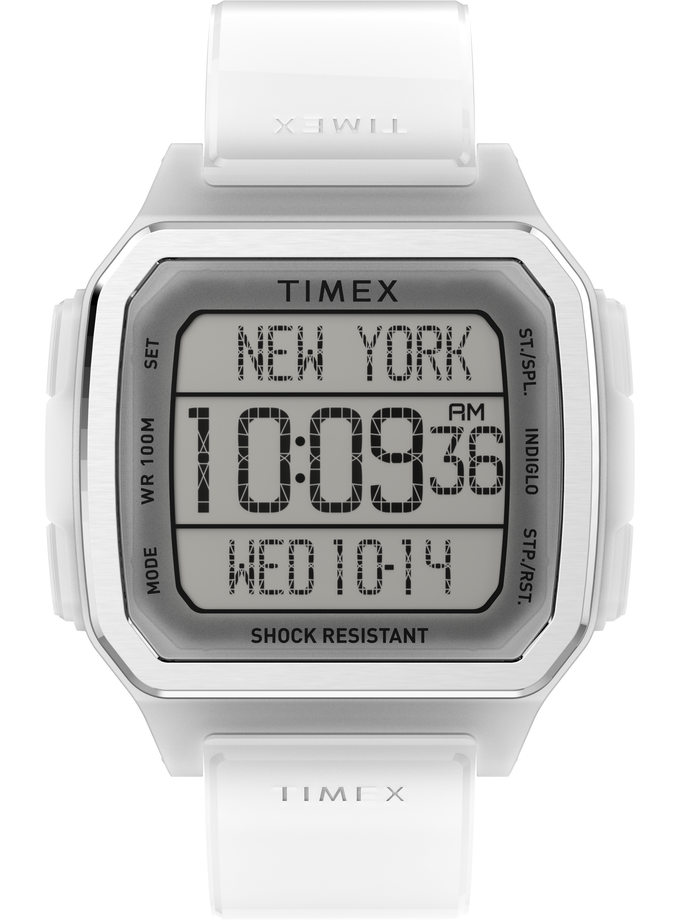 Timex Command Urban™ 47mm Silicone Strap Watch Free shipping