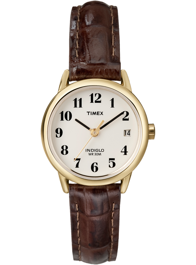 Timex Easy Reader® 25mm Leather Strap Watch For Sale