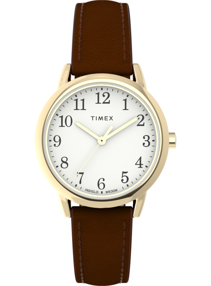 Timex Easy Reader 30mm Eco-Friendly Sustainable Strap Watch Free shipping