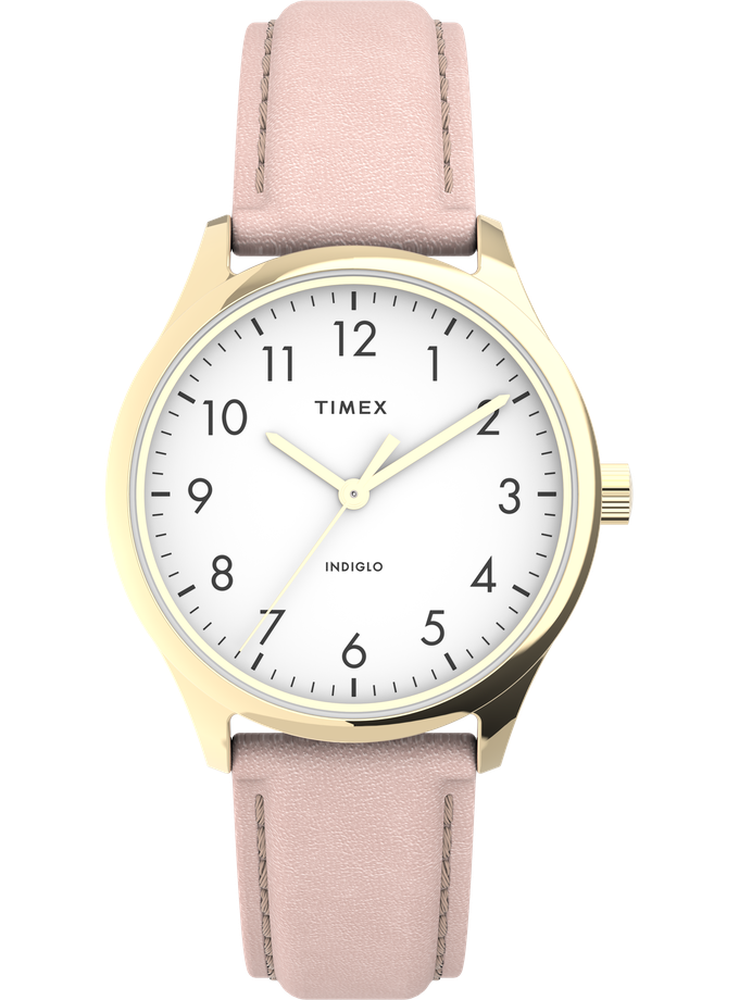 Timex Easy Reader® 32mm Leather Strap Watch New Arrival