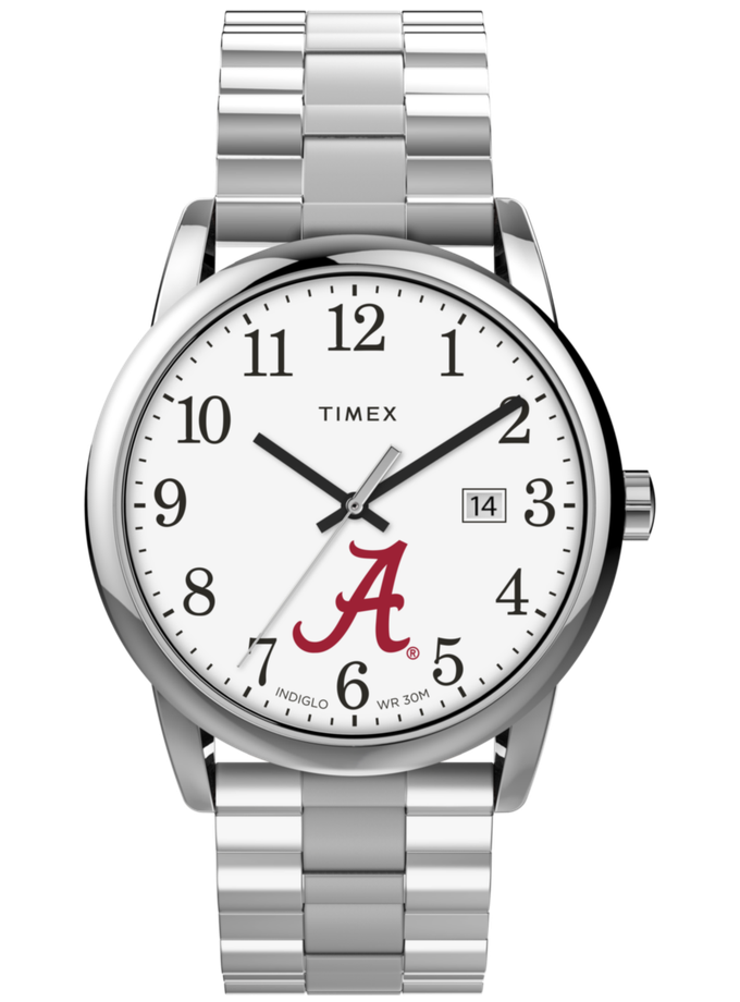 Timex Easy Reader Bracelet Alabama Crimson Tide For Sale