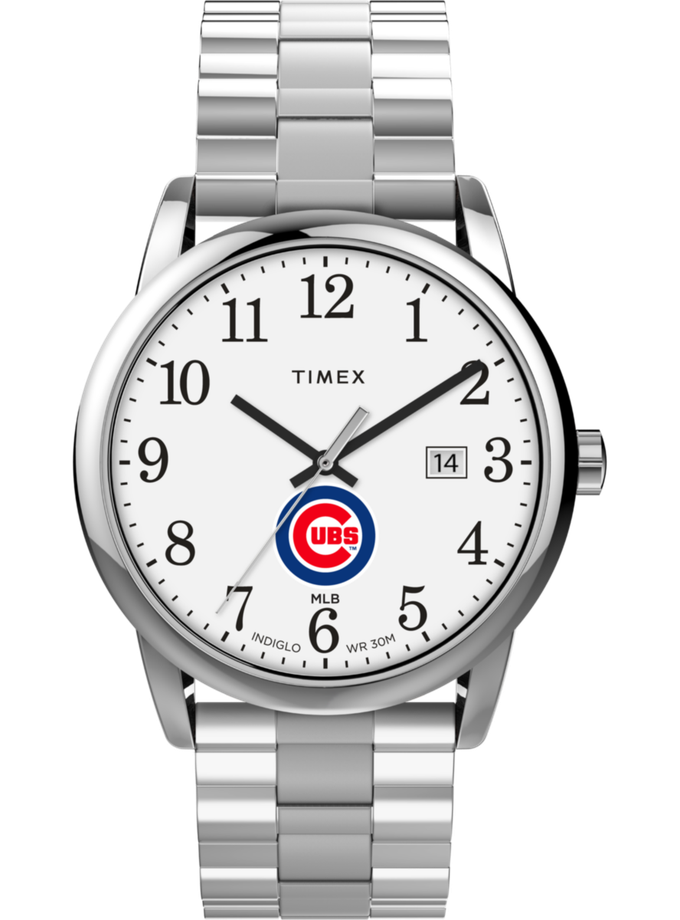 Timex Easy Reader Bracelet Chicago Cubs On Sale