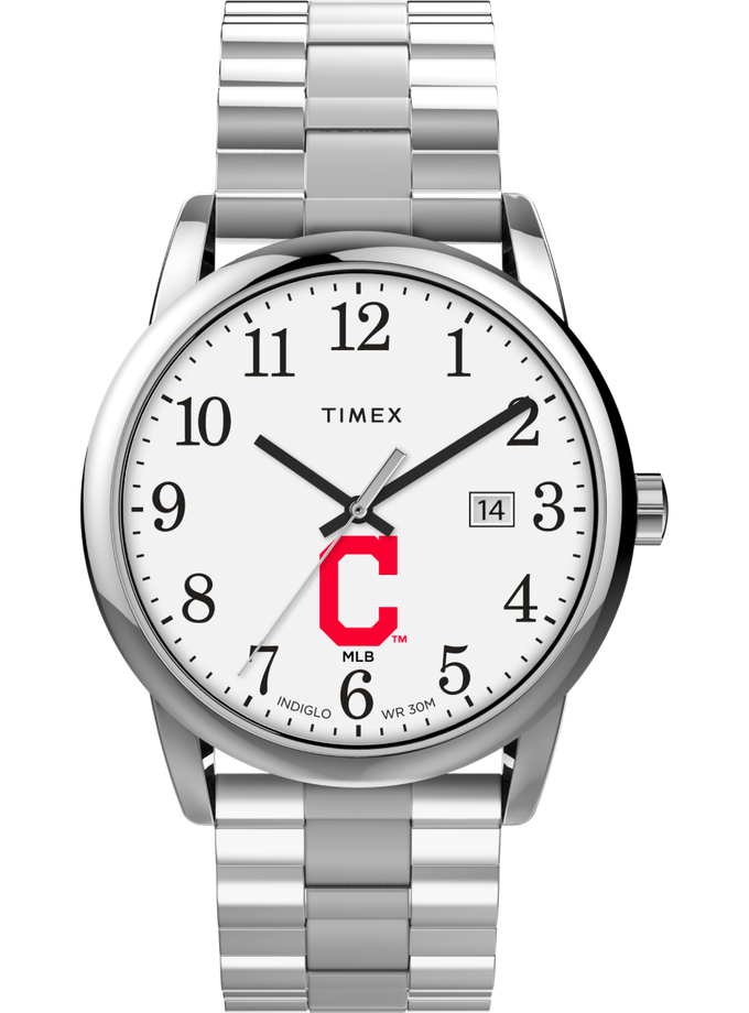 Timex Easy Reader Bracelet Cleveland Guardians On Sale