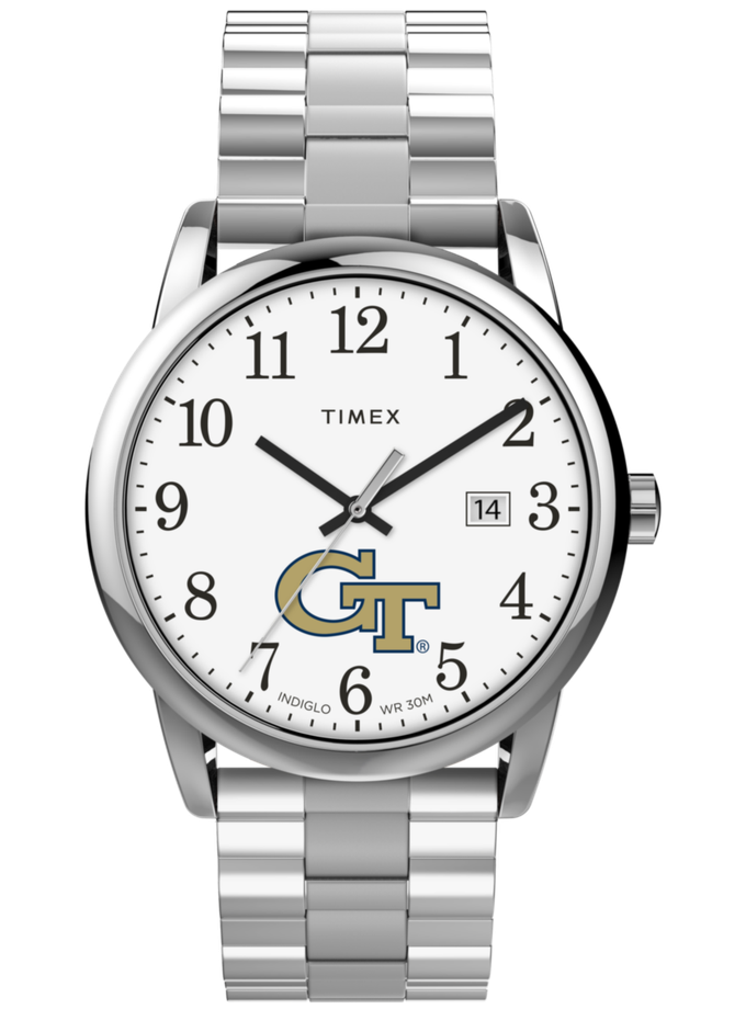 Timex Easy Reader Bracelet Georgia Tech Yellow Jackets For Sale