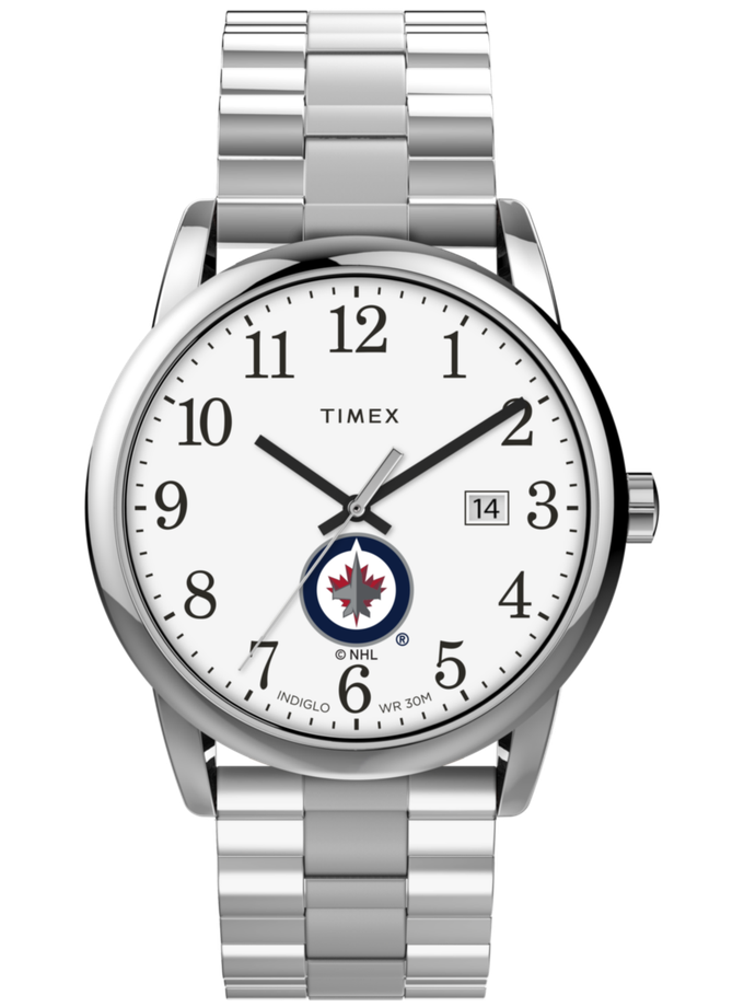 Timex Easy Reader Bracelet Winnipeg Jets Best Buy