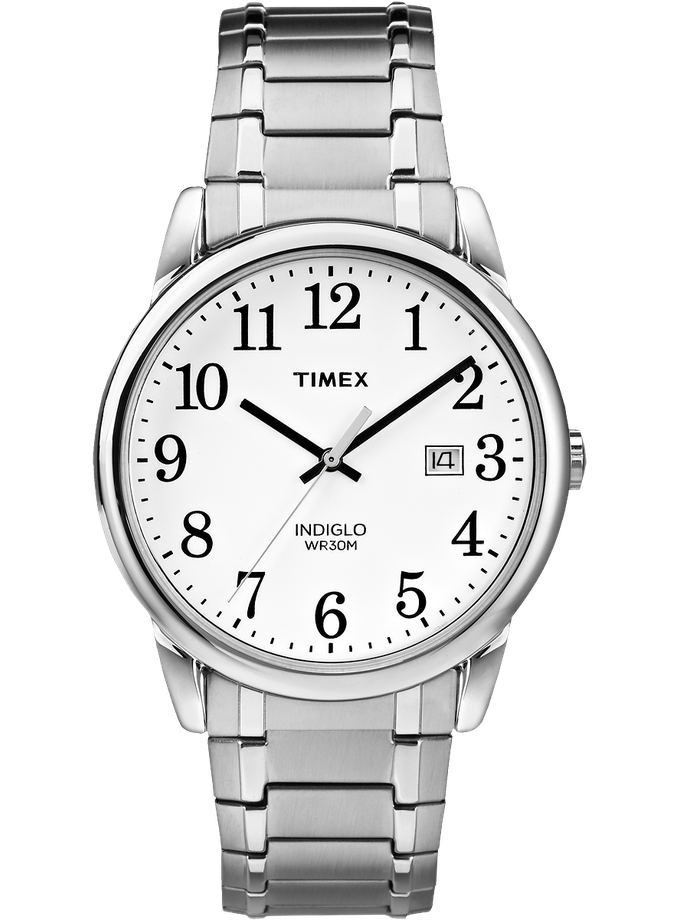 Timex Easy Reader® Date 38mm Expansion Band Watch Free shipping