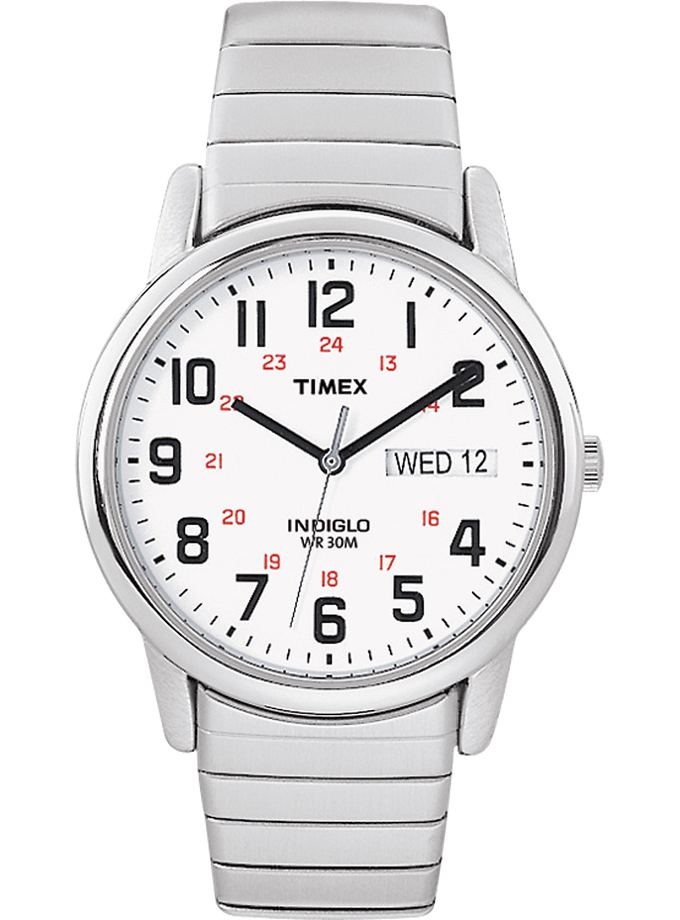 Timex Easy Reader Day Date 35mm Expansion Band Watch On Sale