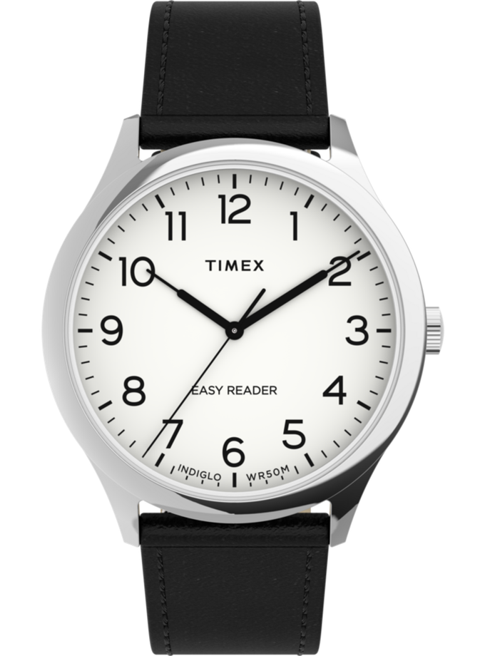 Timex Easy Reader® Gen1 40mm Leather Strap Watch New Arrival