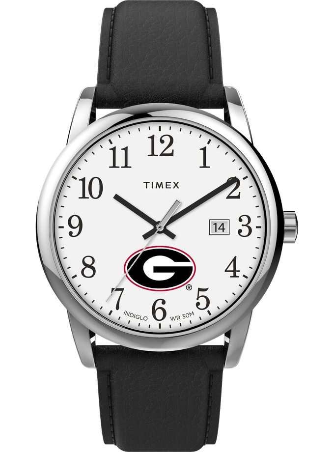 Timex Easy Reader Georgia Bulldogs Free shipping