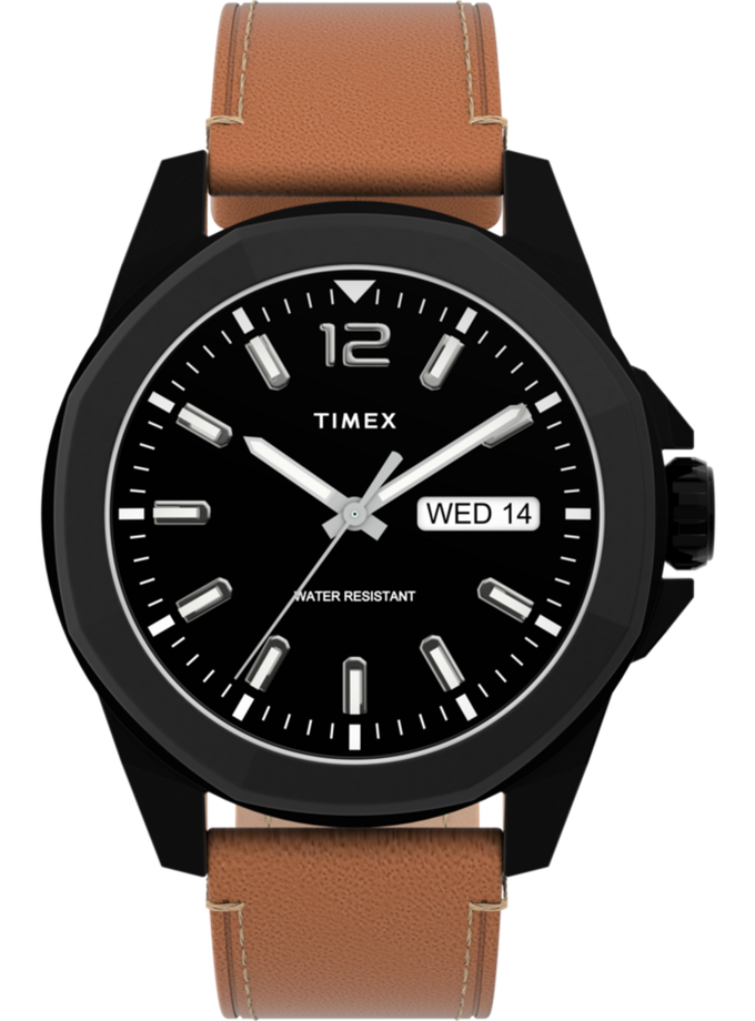 Timex Essex Avenue 44mm Leather Strap Watch Best Price