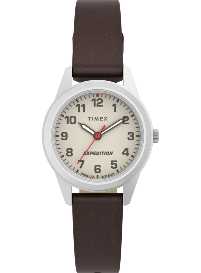 Timex Expedition® Field Mini 26mm Leather Strap Watch High Quality