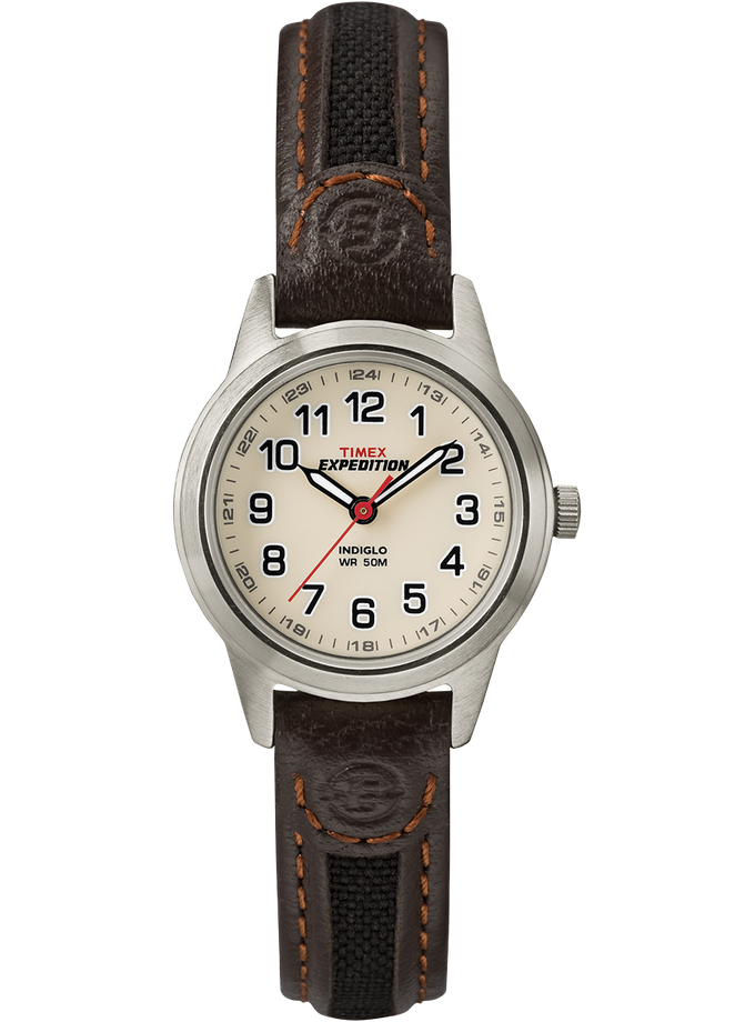 Timex Expedition Field Mini 26mm Leather Strap Watch Same Day Delivery