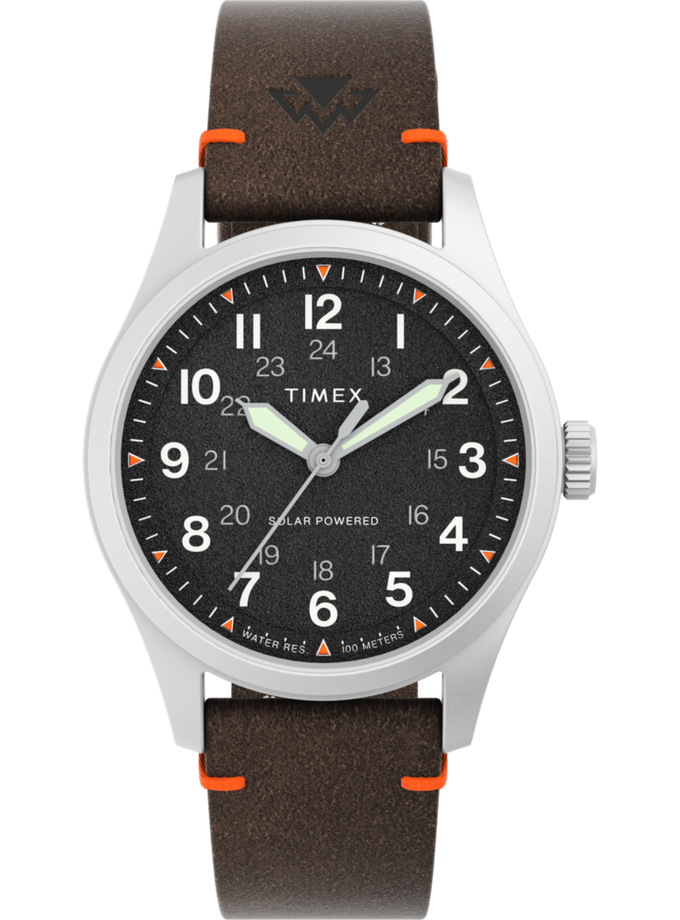 Timex Expedition Field Solar 36mm Eco-Friendly Leather Strap Watch New Arrival