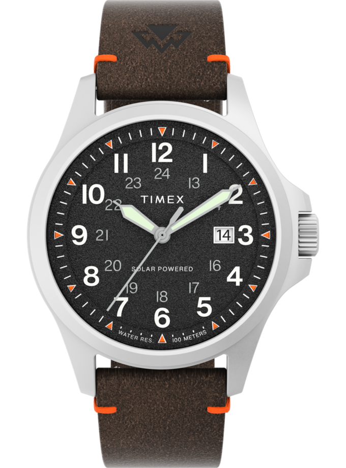 Timex Expedition Field Solar 41mm Eco-Friendly Leather Strap Watch New Arrival