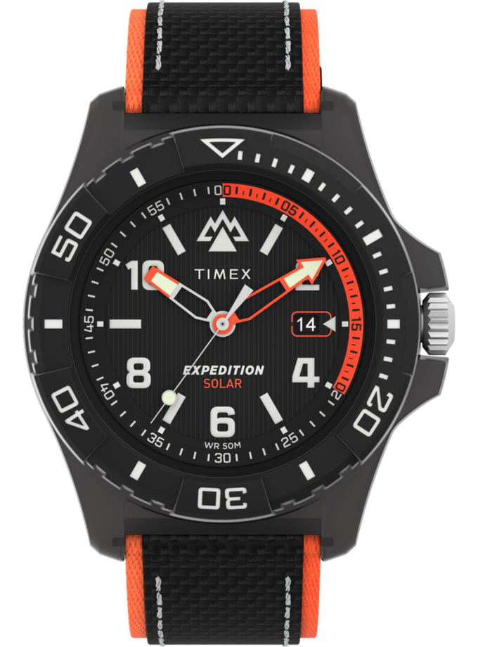 Timex Expedition Freedive Ocean #tide Fabric Strap Watch For Sale