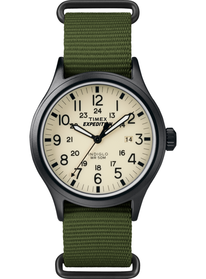 Timex Expedition Scout 40mm Fabric Slip-Thru Strap Watch Best Buy