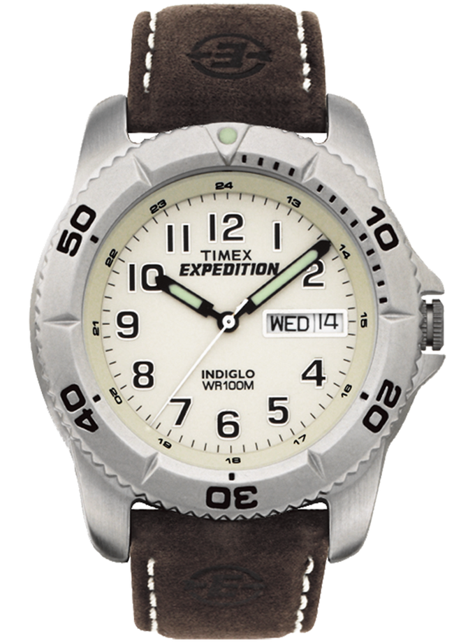 Timex Expedition Traditional 40mm Leather Strap Watch For Sale