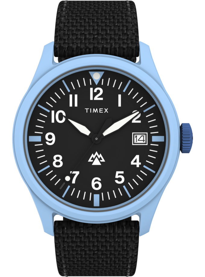 Timex Expedition Traprock 43mm Recycled Fabric Strap Watch New Arrival